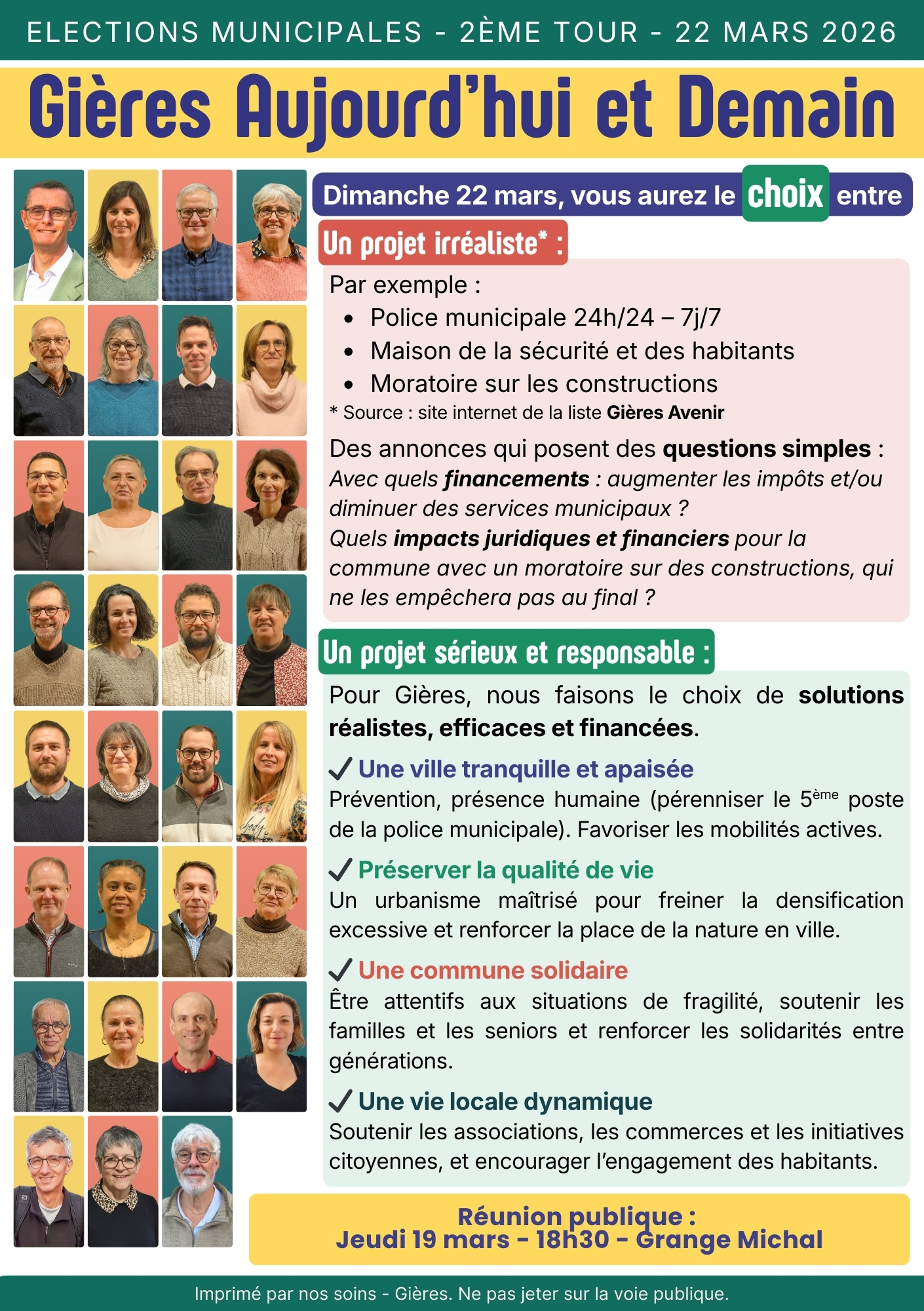tract-2eme tour Tract avant le 2eme tour